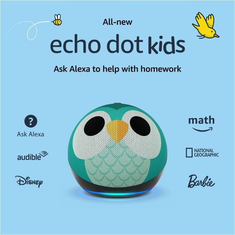 ECHO DOT KIDS 5TH GEN PARLANTE CON ALEXA | BÚHO - 2