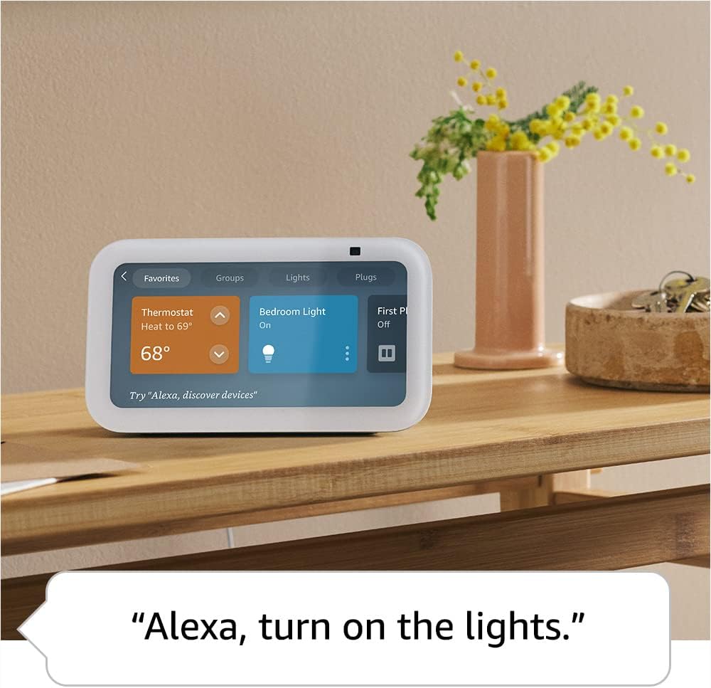 ECHO SHOW 5 3ERA GEN PANTALLA CON ALEXA | BLANCO GLACIAR - 4