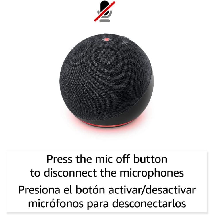 ECHO DOT 5TH GEN PARLANTE CON ALEXA | CARBÓN - 5