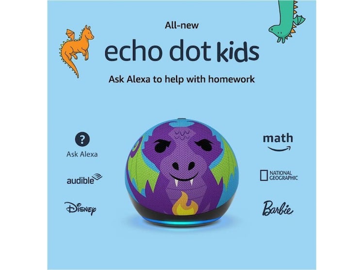 ECHO DOT KIDS 5TH GEN PARLANTE CON ALEXA | DRAGÓN - 2