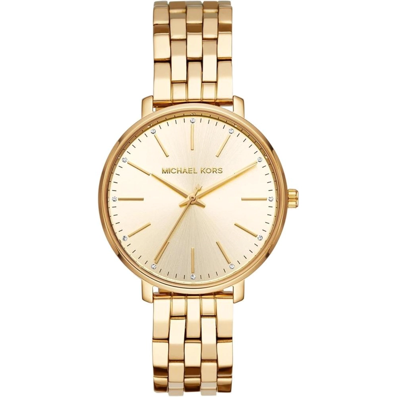 MICHAEL KORS RELOJ DE ACERO INOXIDABLE PARA MUJER CON CORREA DE ACERO | ORO - 1