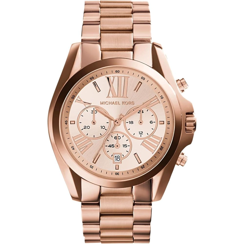 MICHAEL KORS RELOJ BRADSHAW CRONÓGRAFO DE 43 MM MK5503 TALLA UNICA | ORO ROSA - 1