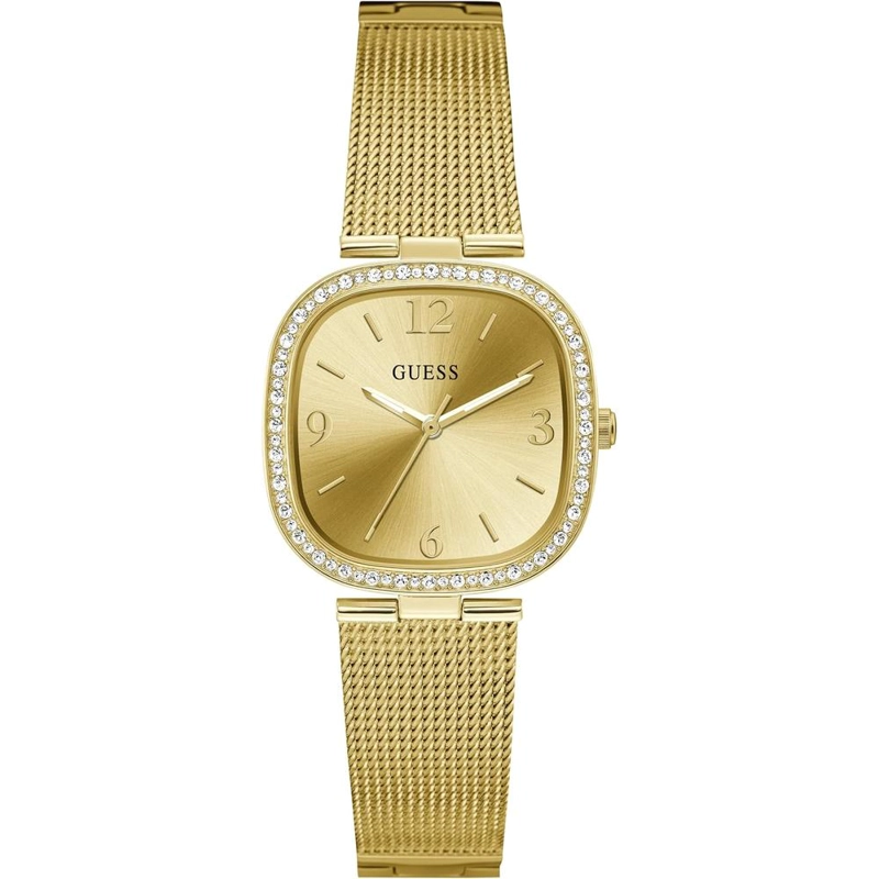 GUESS RELOJ DE PULSERA CUADRADO REDONDEADO | ORO - 1