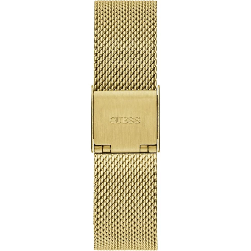 GUESS RELOJ DE PULSERA CUADRADO REDONDEADO | ORO - 3