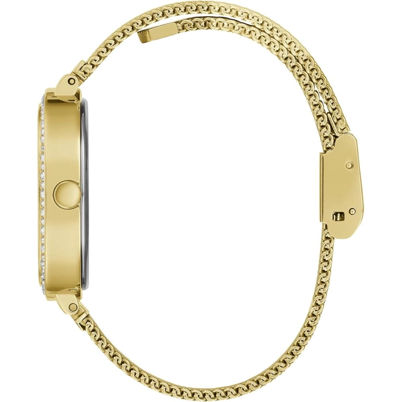 GUESS RELOJ DE PULSERA CUADRADO REDONDEADO | ORO - 4