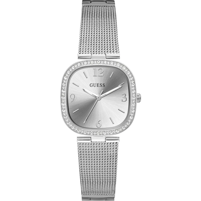 GUESS RELOJ DE PULSERA CUADRADO REDONDEADO | SILVER - 1
