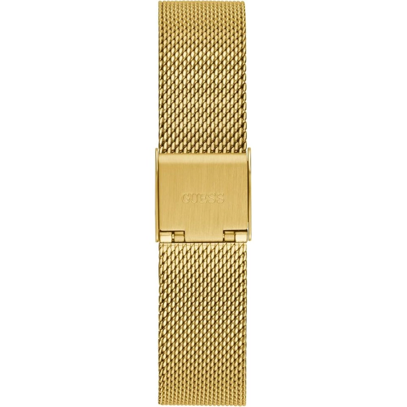 GUESS RELOJ DE PULSERA CUADRADO REDONDEADO | ORO - VERDE - 3