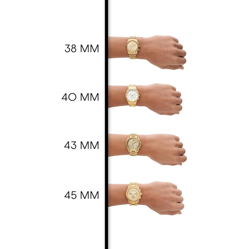 MICHAEL KORS RELOJ CRONÓGRAFO LEXINGTON DE ACERO INOXIDABLE | ORO - 3