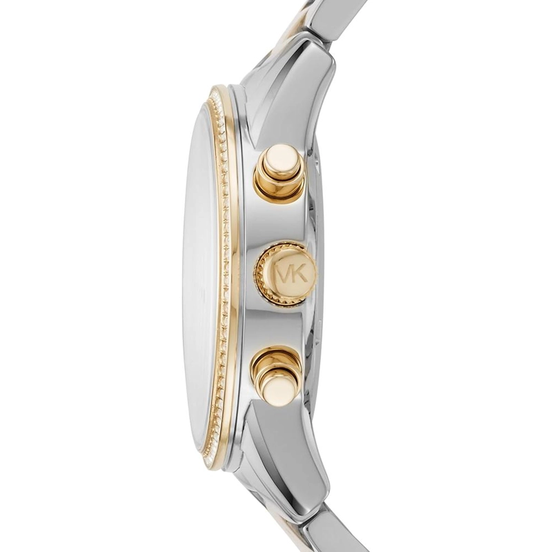 MICHAEL KORS RELOJ RITZ DE ACERO INOXIDABLE CON CRISTAL TOPRING | SILVER - GOLD - 2