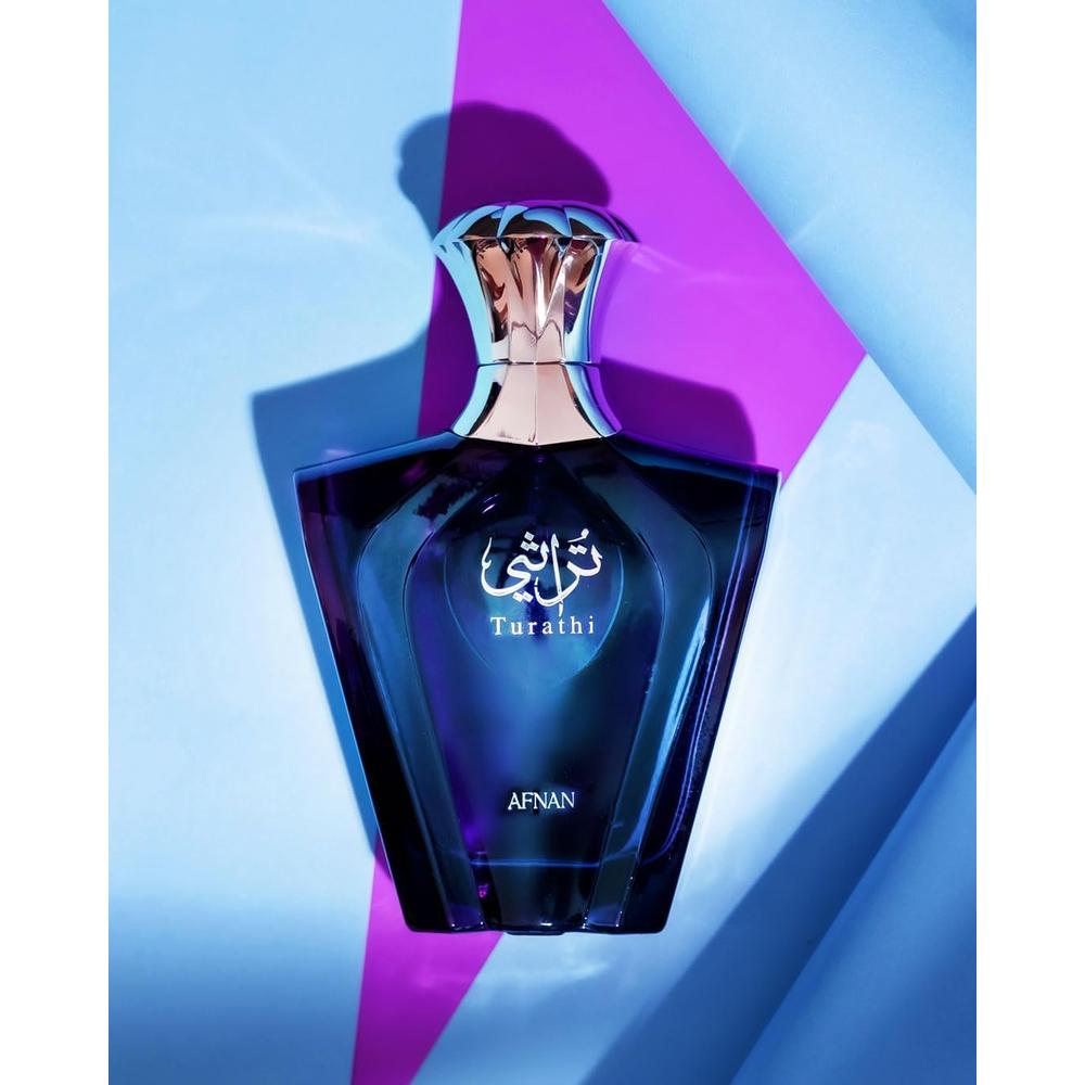 PERFUME AFNAN TURATHI BLUE EDP HOMBRE | 90ML - 4
