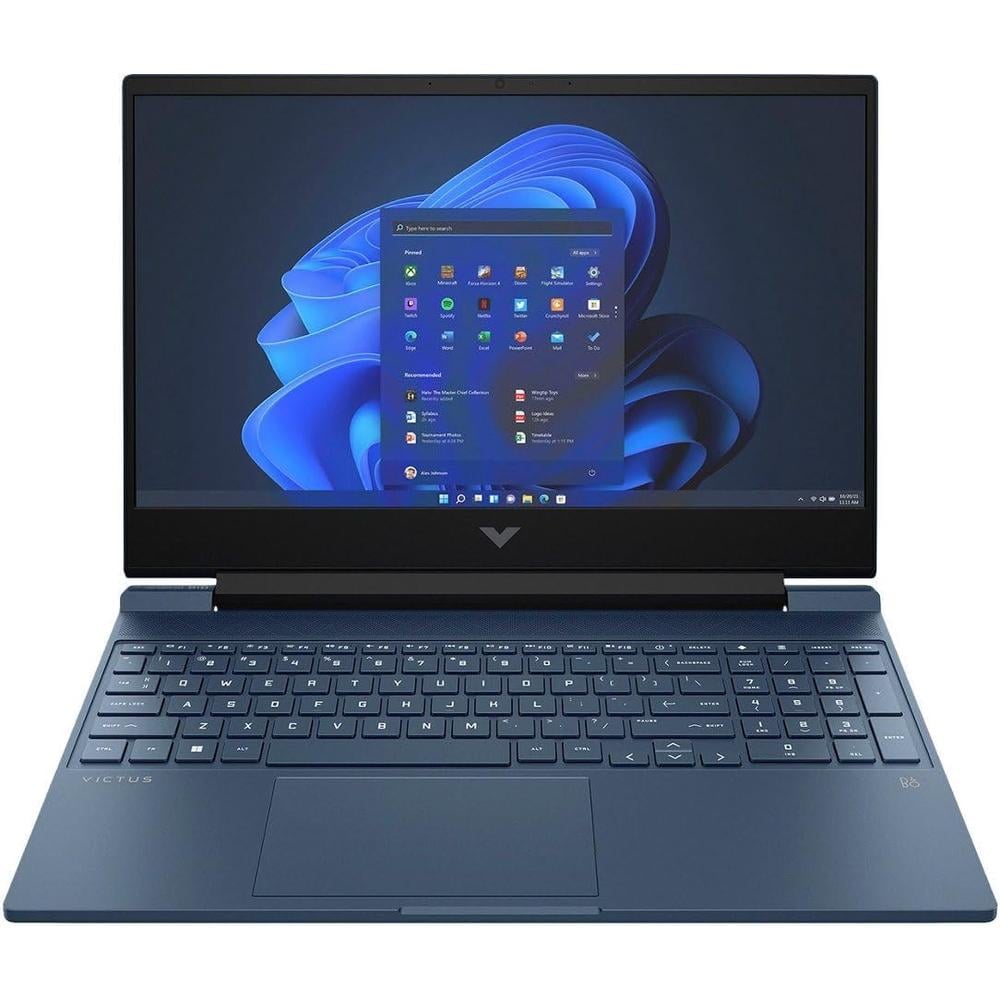LAPTOP VICTUS 15.6' 2024 INTEL I7-12650H 10-CORE RTX 4050 16GB RAM 512GB SSD HP | AZUL - TECLADO INGLÉS - 1