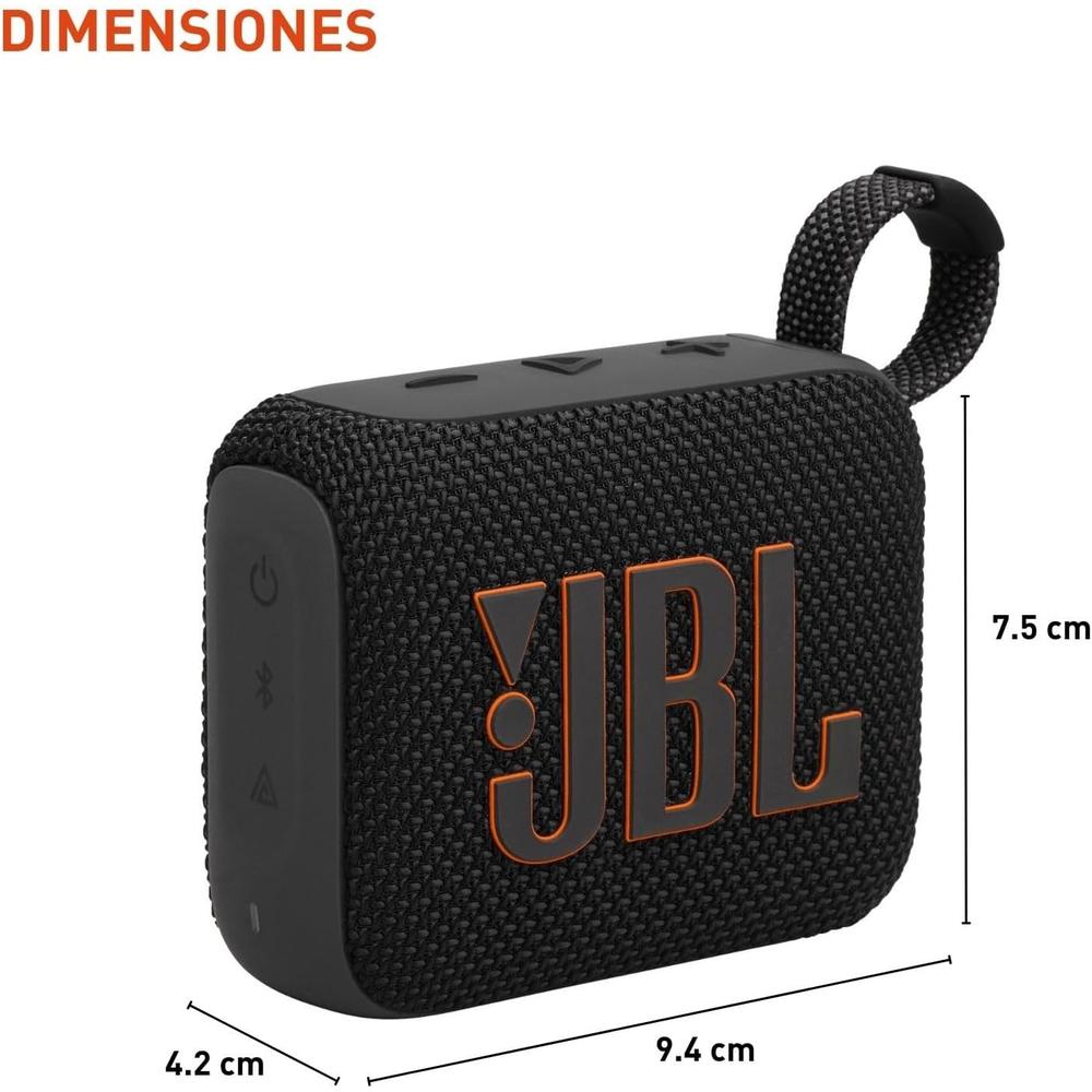 PARLANTE JBL GO 4 | NEGRO - 3