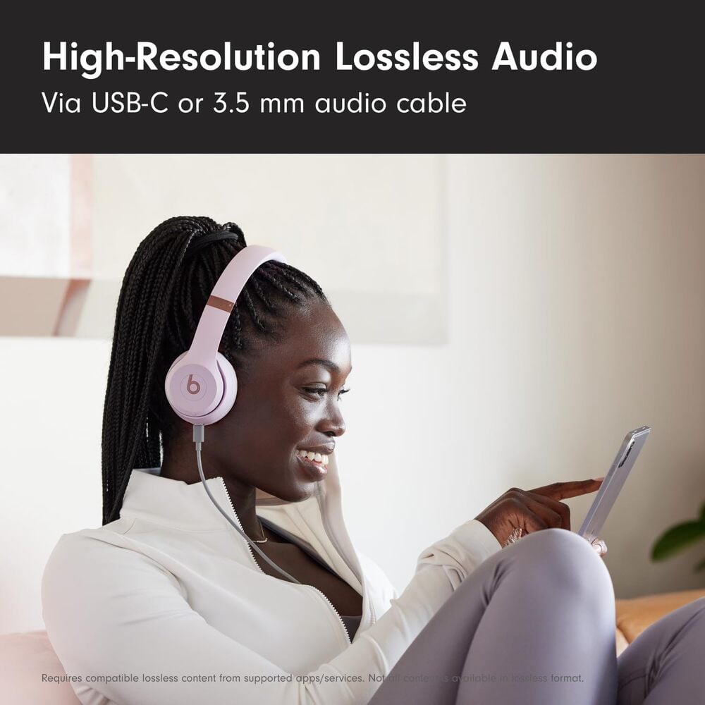 AUDÍFONOS INALÁMBRICOS BEATS SOLO 4 | ROSA - 5