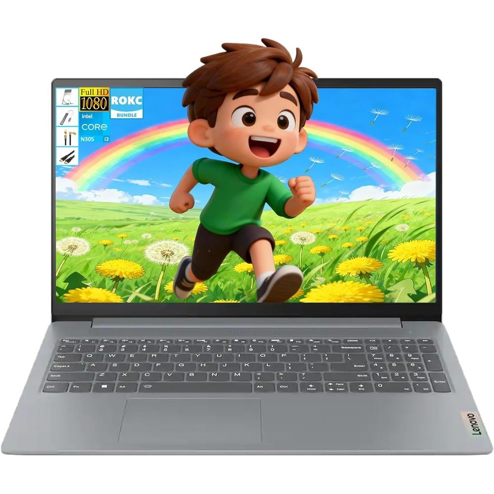 LAPTOP LENOVO 15.6' IDEAPAD SLIM 3I FHD CORE I3 8GB RAM 128GB | GRIS - 1