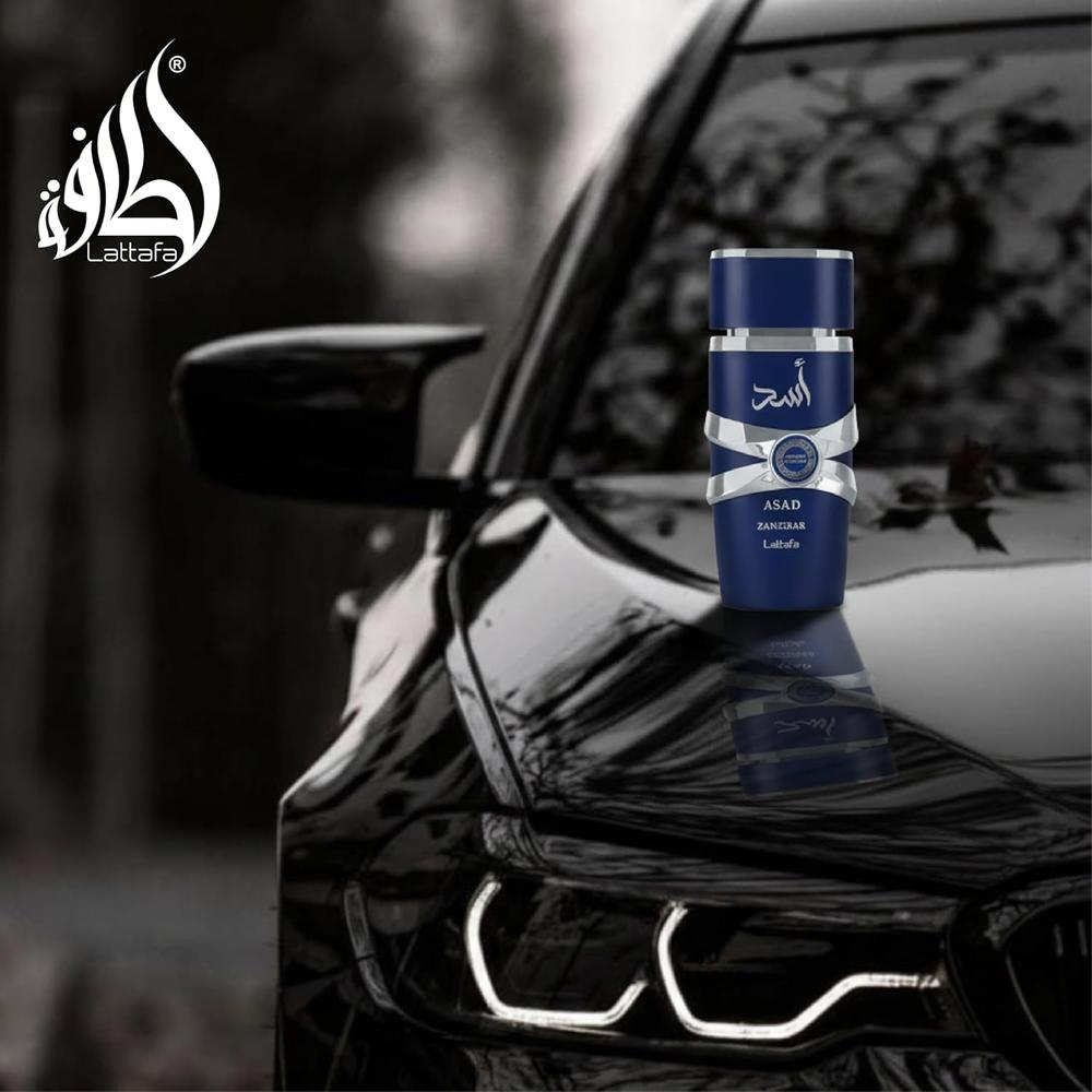 PERFUME LATTAFA ASAD ZANZIBAR EDICIÓN LIMITADA EDP HOMBRE 3.4 OZ / 100 ML - 4
