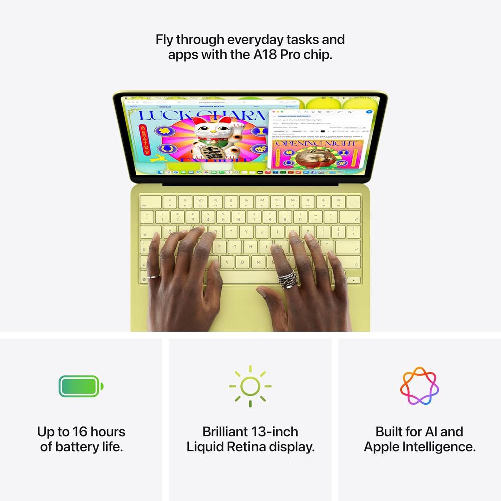 MACBOOK NEO 13' (2026) CHIP A18 PRO 8GB RAM 512GB SSD | BLUSH - TECLADO INGLÉS - 6