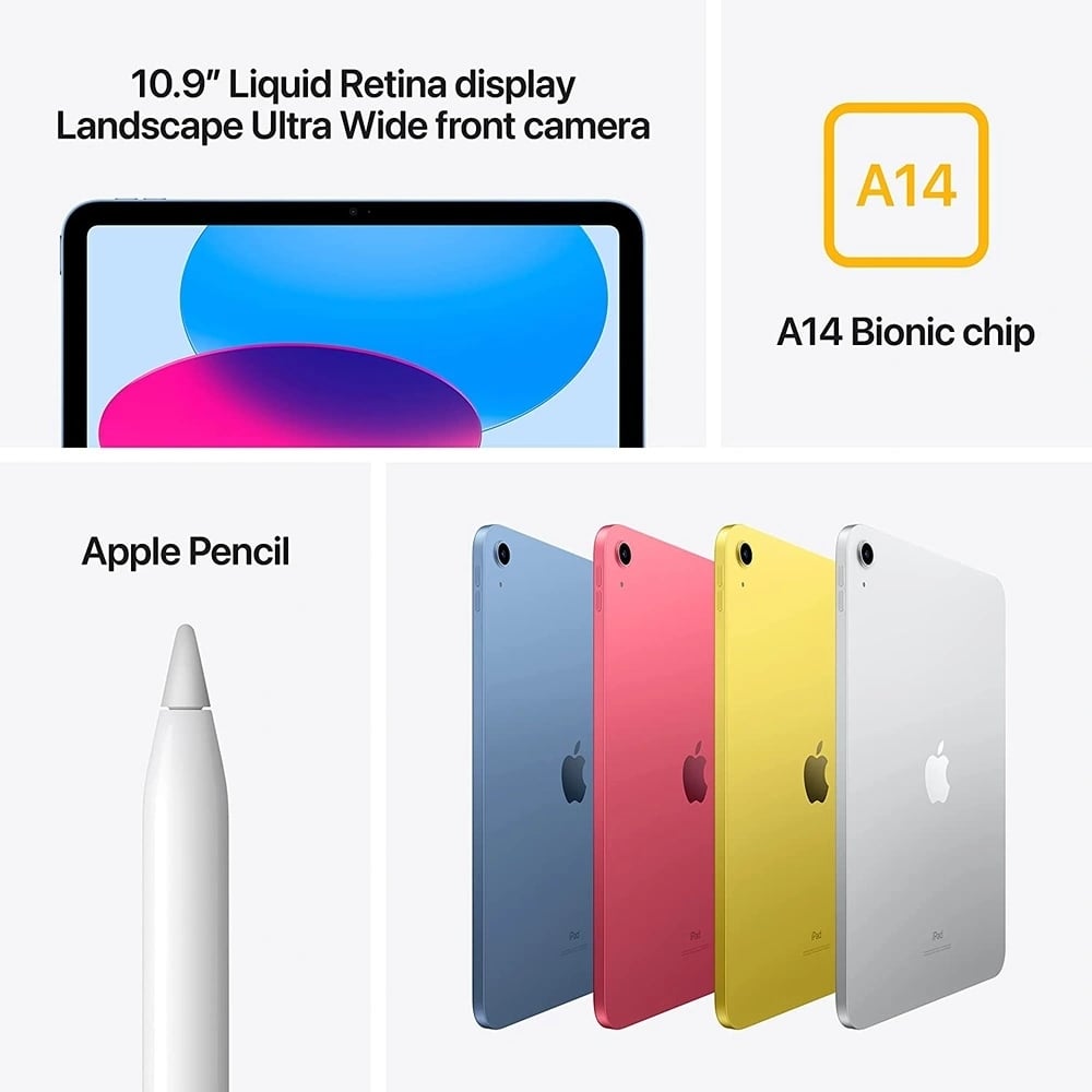 IPAD 10,9' (2022) 10TH GEN CHIP A14 WIFI 256GB, ROSADO - 4