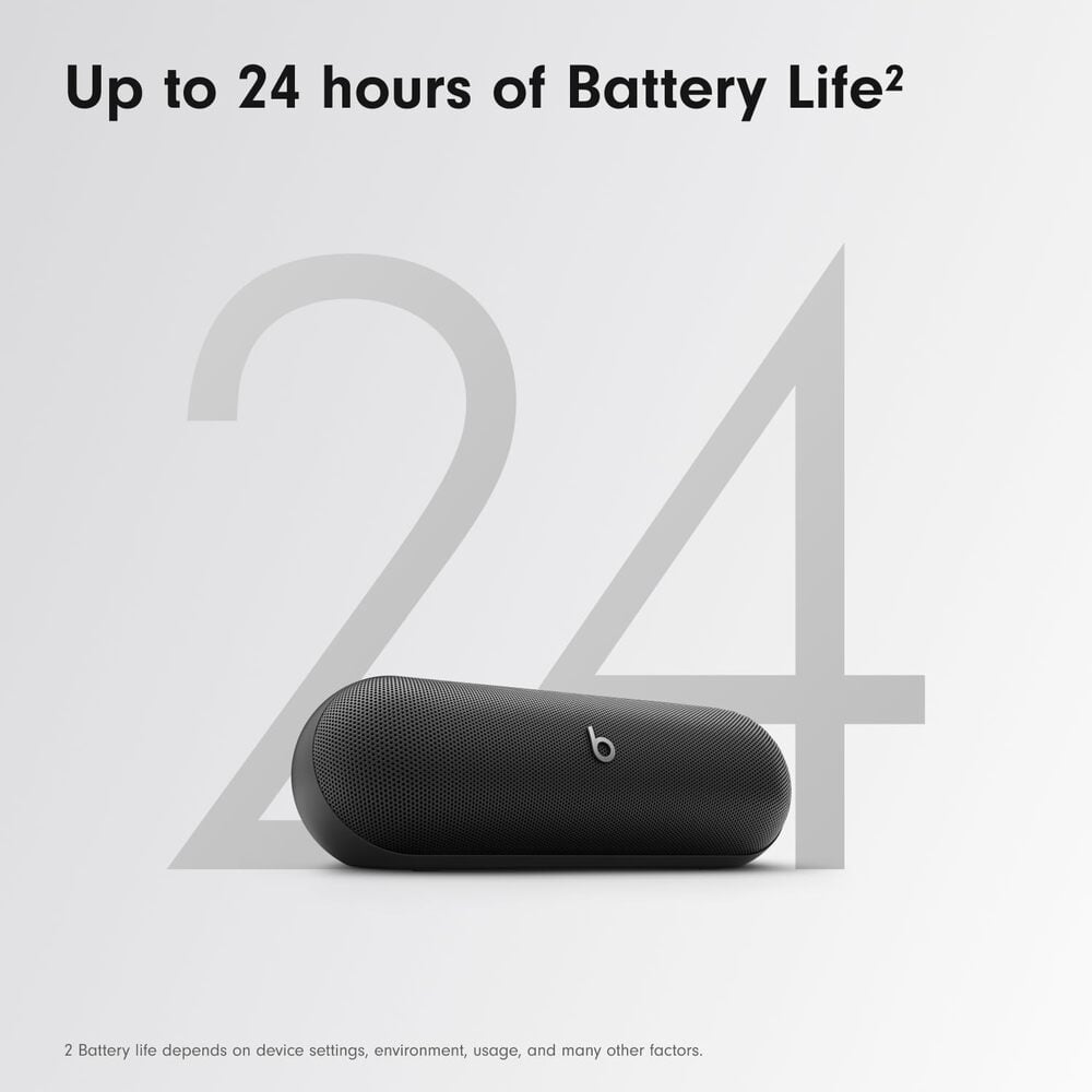 BEATS PILL NEGRO - PARLANTE BLUETOOTH 24HRS BATERIA - 4