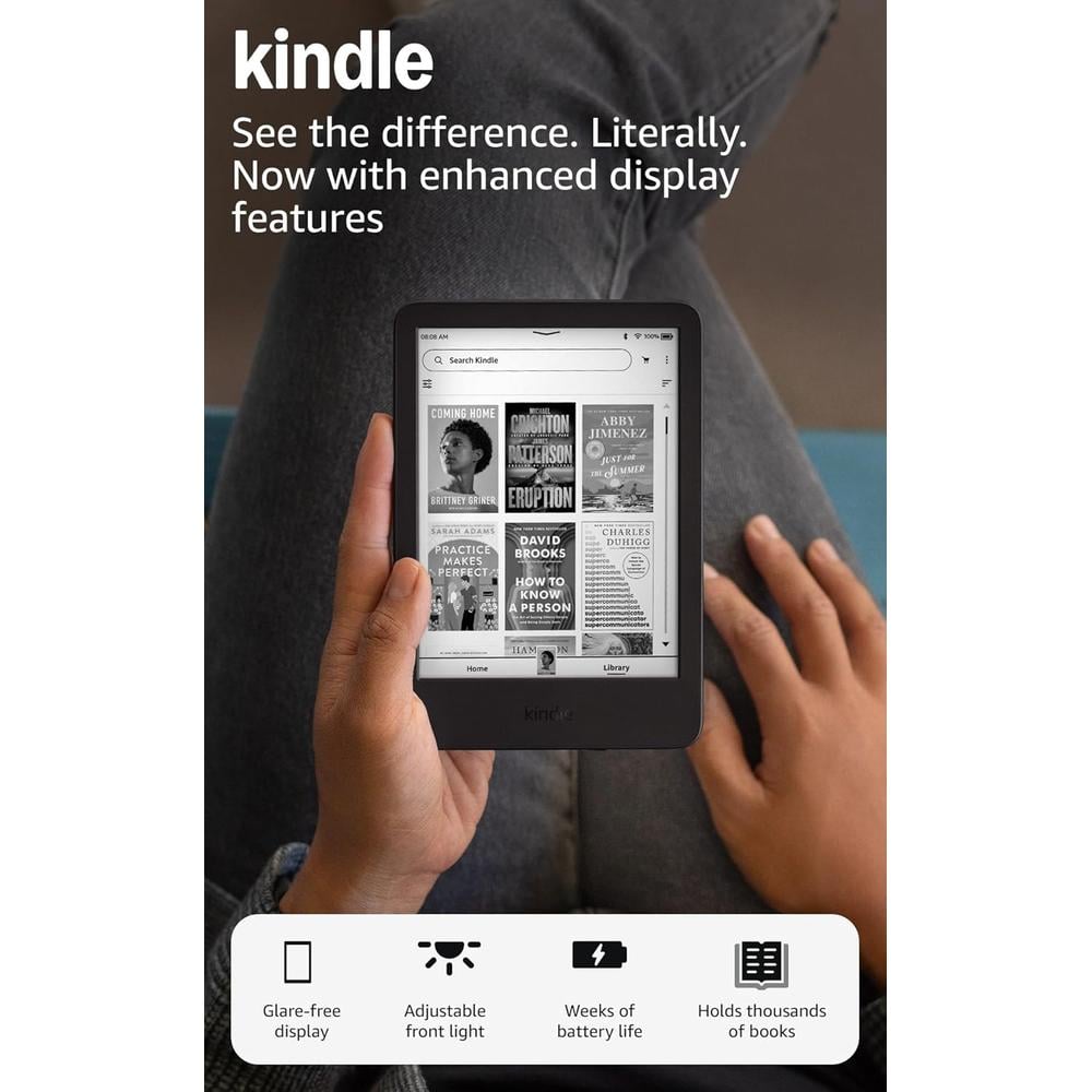 AMAZON KINDLE 16GB ÚLTIMA GENERACIÓN E-READER - 1