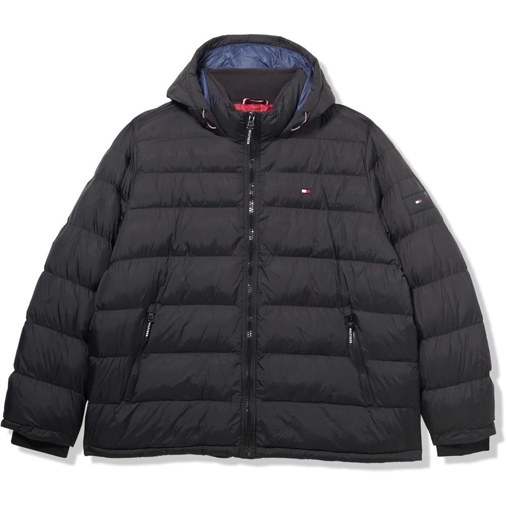 CHAQUETA TOMMY HILFIGER ACOLCHADA CON CAPUCHA PARA HOMBRE - 1