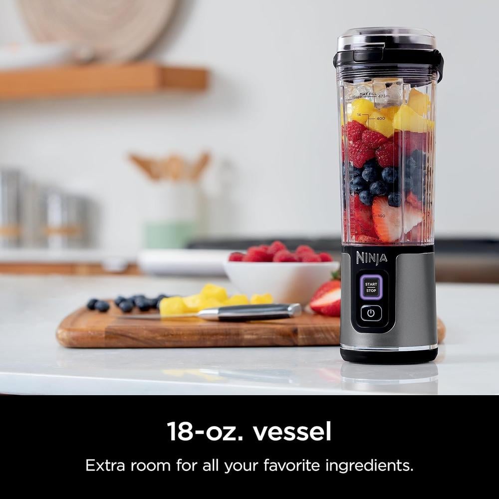 LICUADORA PORTÁTIL NINJA BLAST BC151BK INALÁMBRICA 532 ML - 3