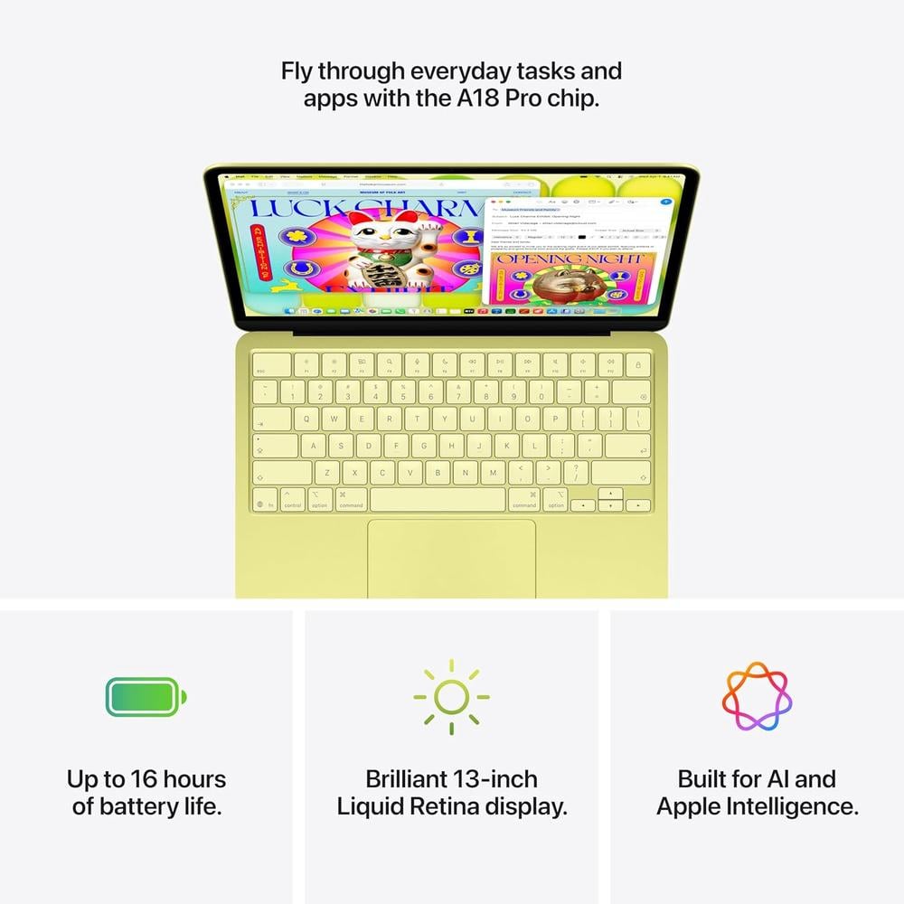 MACBOOK NEO 13' (2026) CHIP A18 PRO 8GB RAM 256GB SSD | SILVER - TECLADO INGLÉS - 6