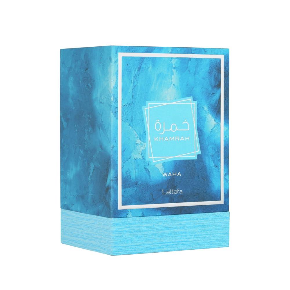 PERFUME LATTAFA KHAMRAH WAHA EDP UNISEX 3.4 OZ / 100 ML - 3
