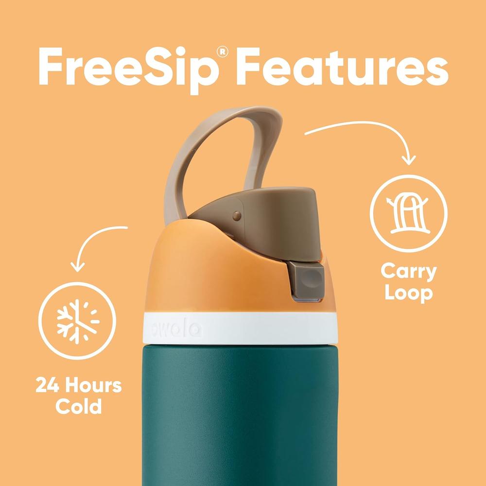 OWALA BOTELLA FREESIP TÉRMICA DE ACERO INOXIDABLE SIN BPA | 24OZ - 4