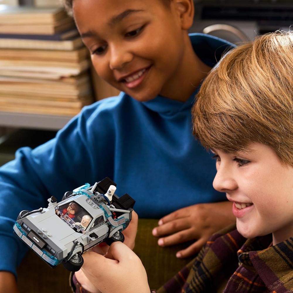 LEGO SPEED CHAMPIONS DELOREAN REGRESO AL FUTURO, 2 MODOS DE CONSTRUCCIÓN - 3