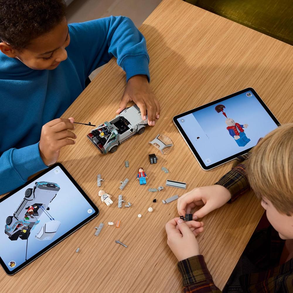 LEGO SPEED CHAMPIONS DELOREAN REGRESO AL FUTURO, 2 MODOS DE CONSTRUCCIÓN - 5