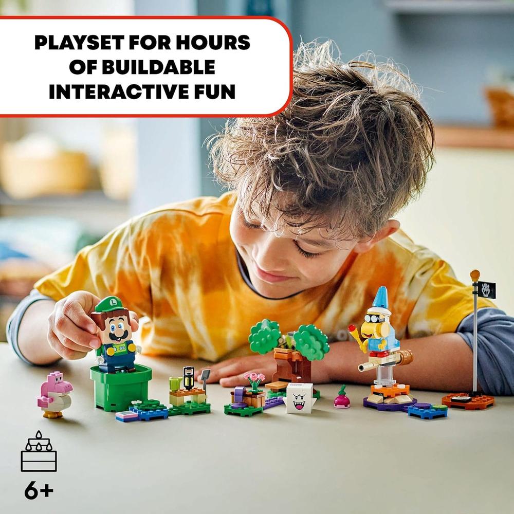 LEGO SUPER MARIO AVENTURAS DE LUIGI, SET INTERACTIVO CON 4 FIGURAS - 3