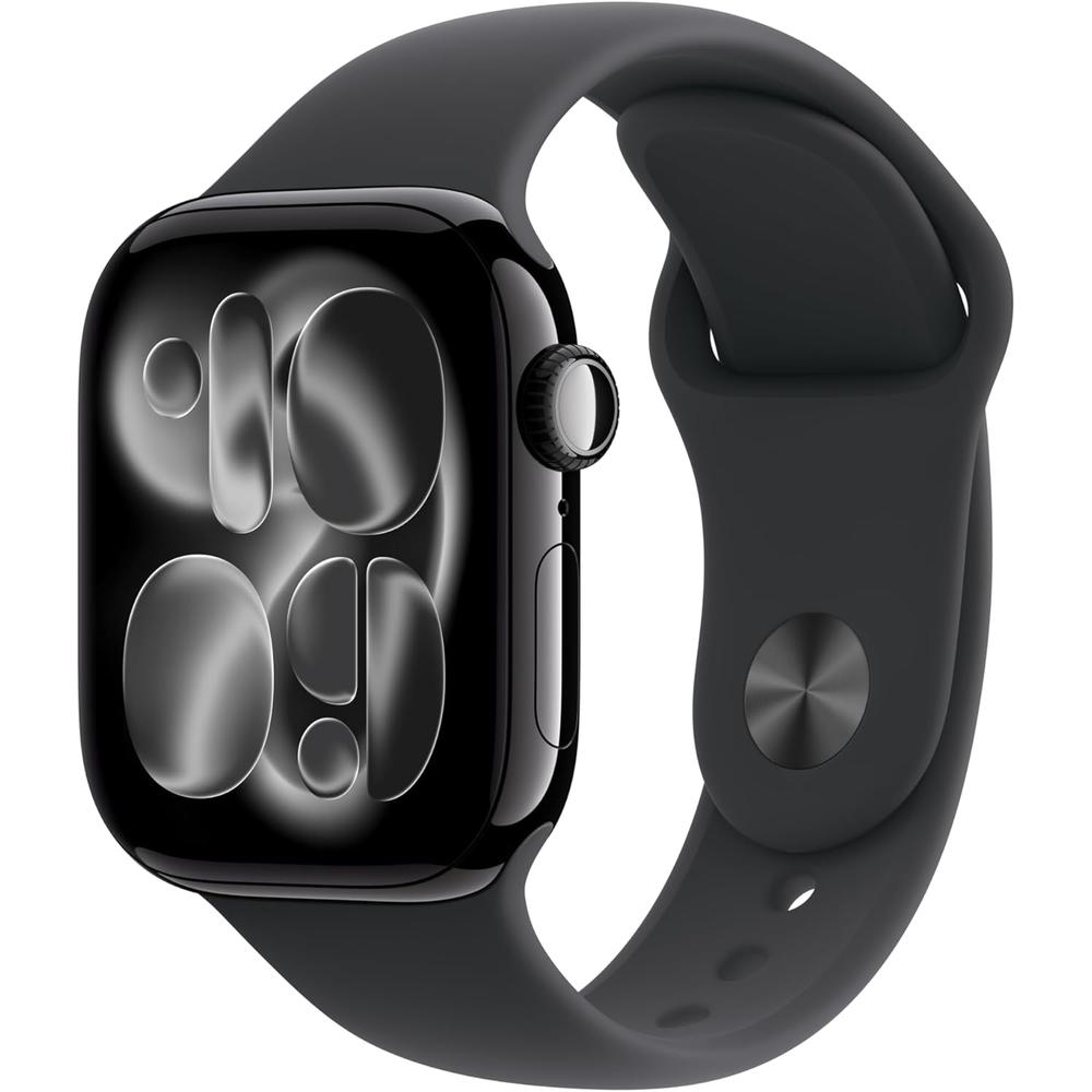 APPLE WATCH SERIES 11 JET BLACK ALUMINIO (GPS 42MM) + SPORT BAND BLACK S/M - 1