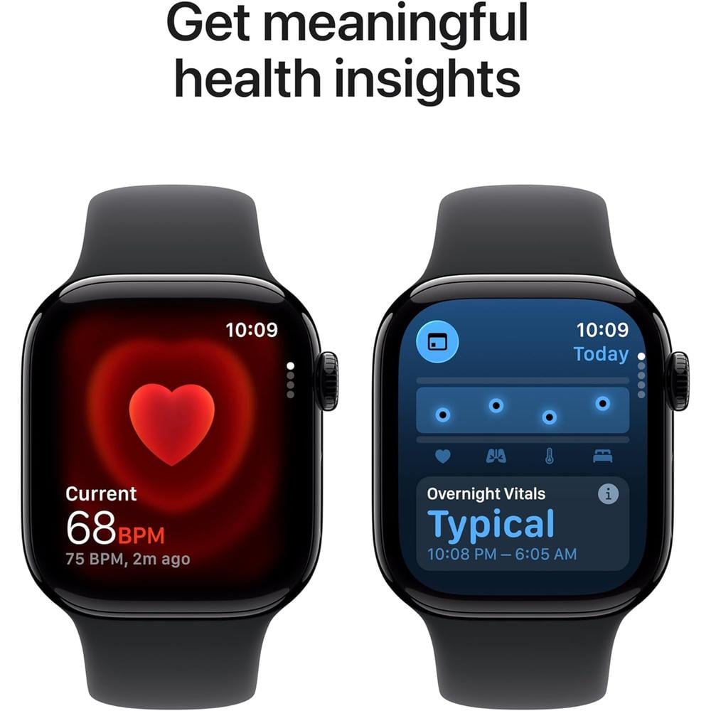 APPLE WATCH SERIES 11 JET BLACK ALUMINIO (GPS 42MM) + SPORT BAND BLACK S/M - 4