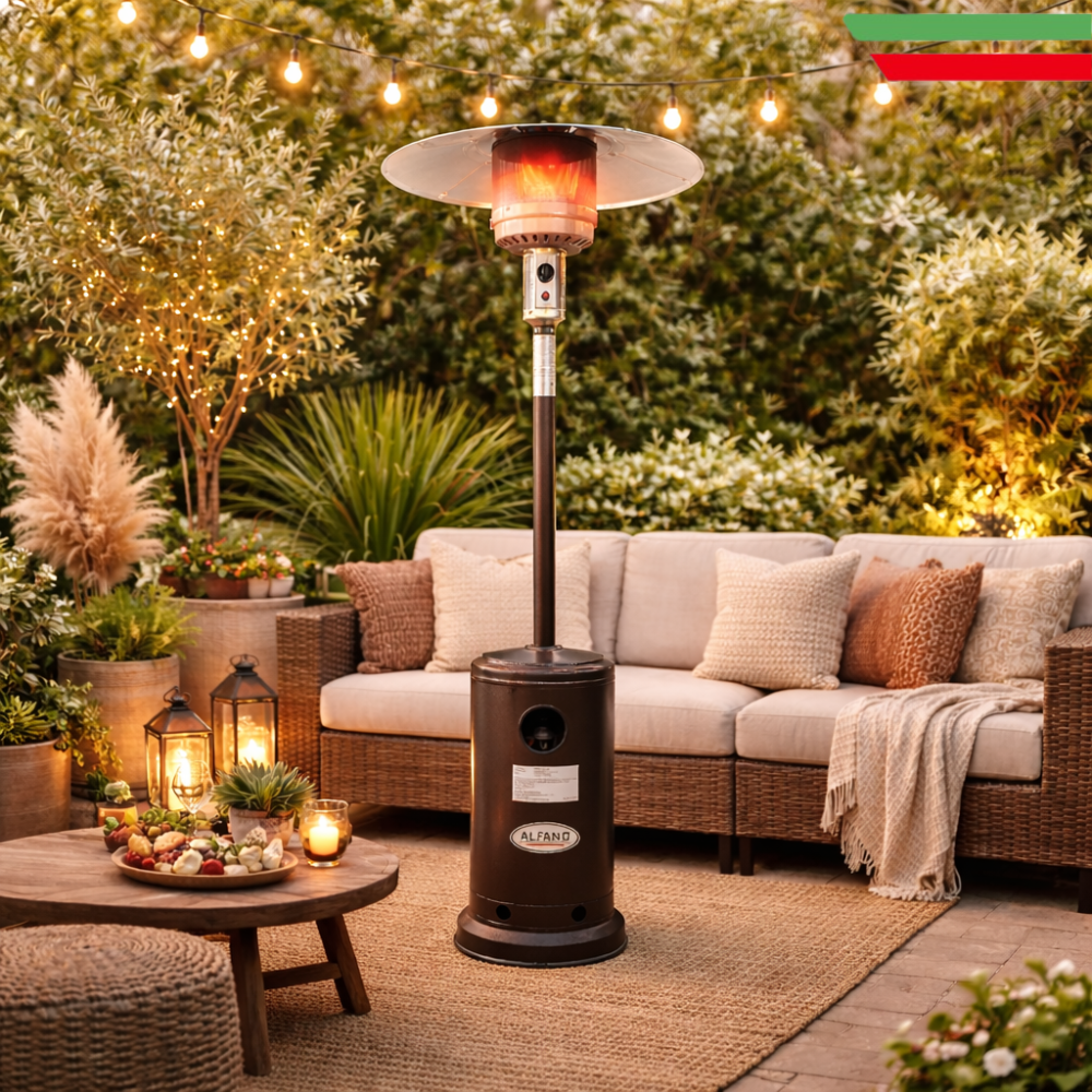 Estufa a Gas ALFANO Hasta 25m2 13000W HMXD COLOR - 1