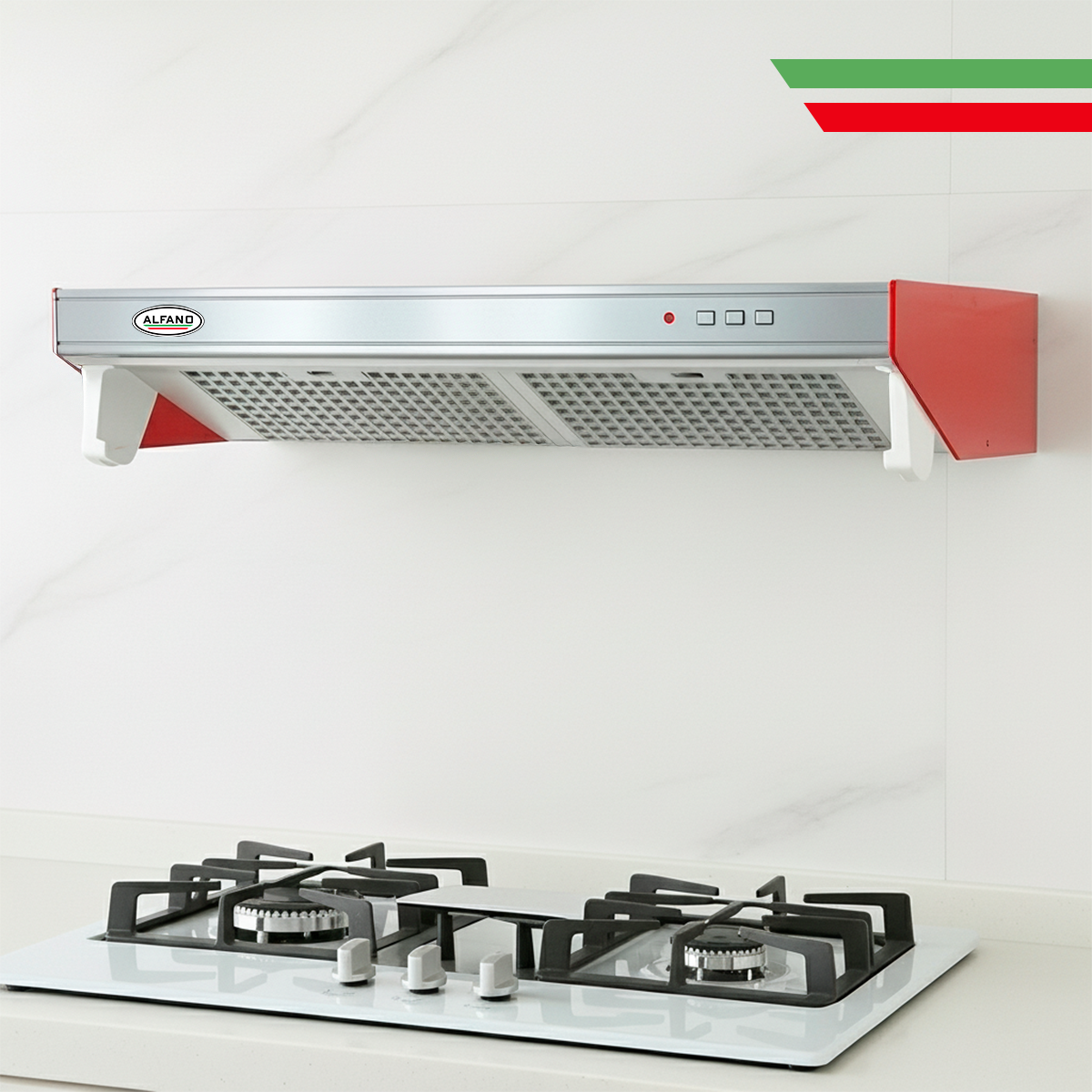 Campana Extractora Alfano con Ducto 90 cm F2090R - 4