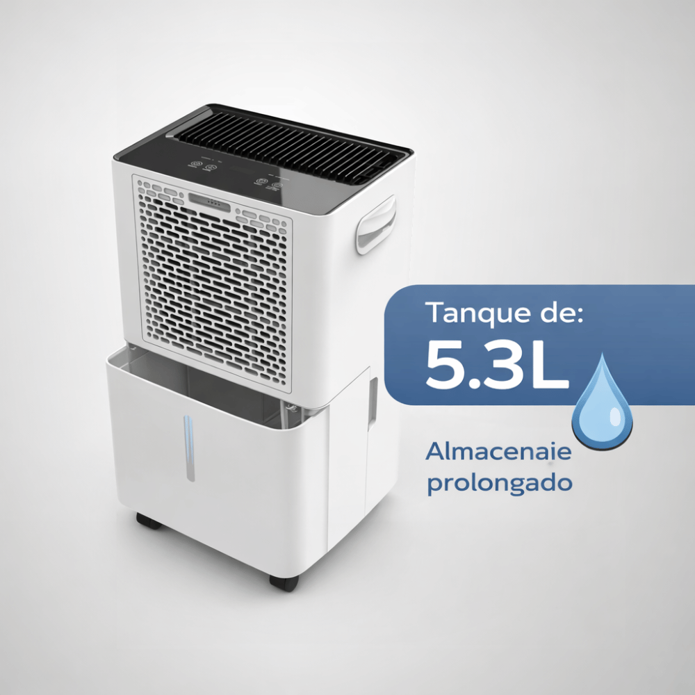 DESHUMEDECEDOR PORTÁTIL ALFANO HASTA 35 M² 28LTS POR DÍA DESHUMIDIFICADOR Q-28SOFT - 6