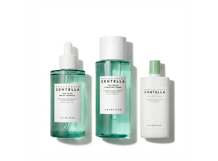 MADAGASCAR CENTELLA TEA-TRICA SET TRIO ANTIACNÉ 360 ML SKIN1004 - 1