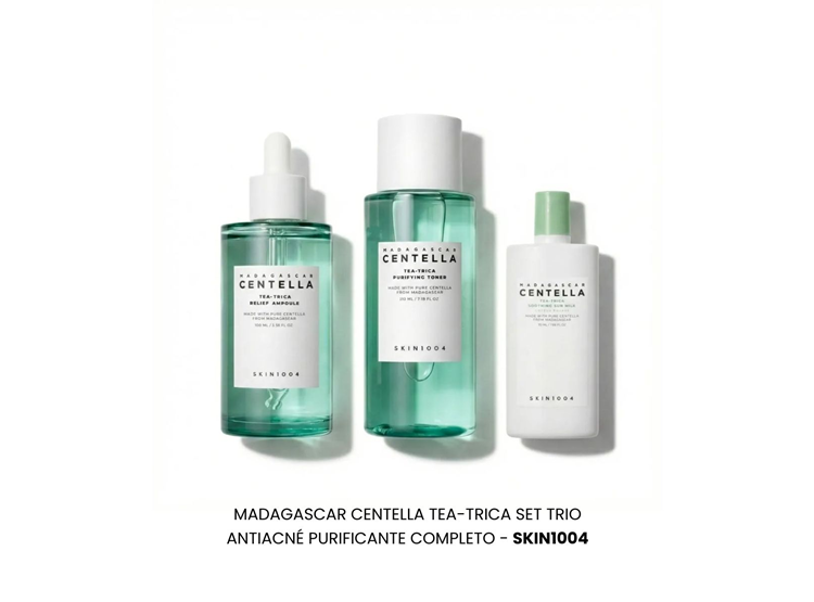 MADAGASCAR CENTELLA TEA-TRICA SET TRIO ANTIACNÉ 360 ML SKIN1004 - 2
