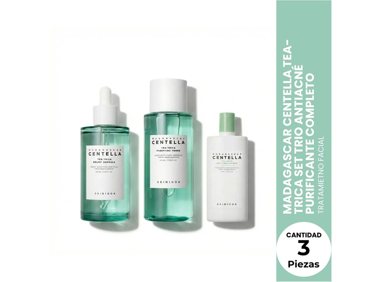 MADAGASCAR CENTELLA TEA-TRICA SET TRIO ANTIACNÉ 360 ML SKIN1004 - 3