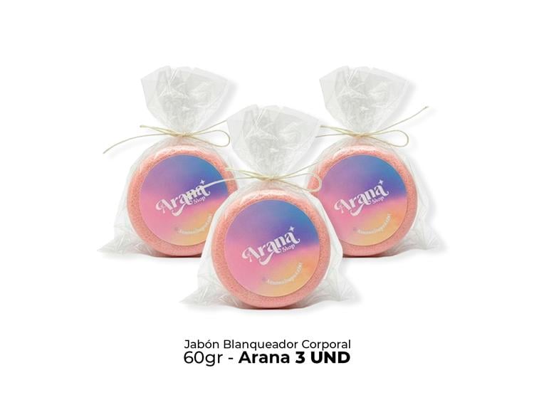 JABÓN BLANQUEADOR 60G ARANA SHOP 3UND - 2