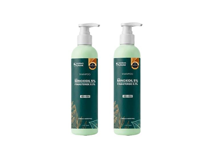 SHAMPOO MINOXIDIL Y FINASTERIDE 250 ML DERMO SUMAK 2UND - 1