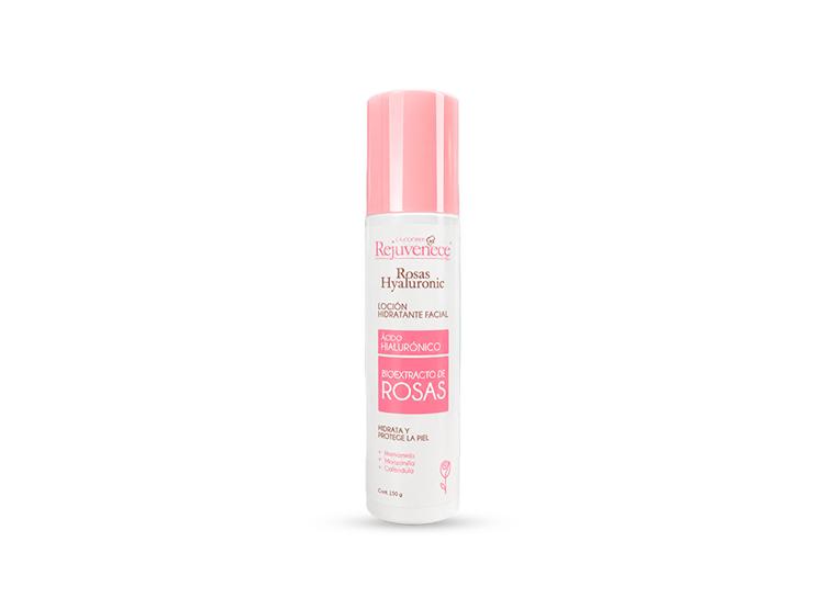 LOCIÓN HIDRATANTE FACIAL CON ÁCIDO HIALURÓNICO Y BIOEXTRACTO DE ROSAS 150GR - 1