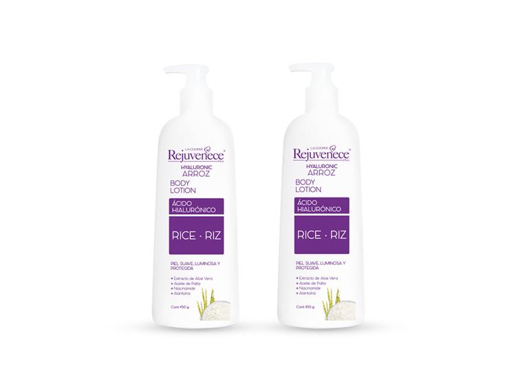 CREMA CORPORAL HIALURONICA DE ARROZ 450ML 2UND - 1