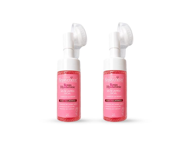 GEL DE LIMPIEZA EXTRACTO DE ROSAS CON ÁCIDO HIALURÓNICO 100ML 2UND - 1