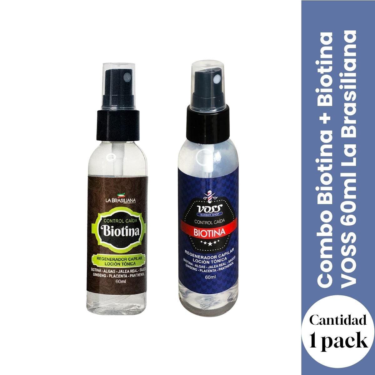 COMBO BIOTINA 60ML + BIOTINA VOSS 60ML - 1