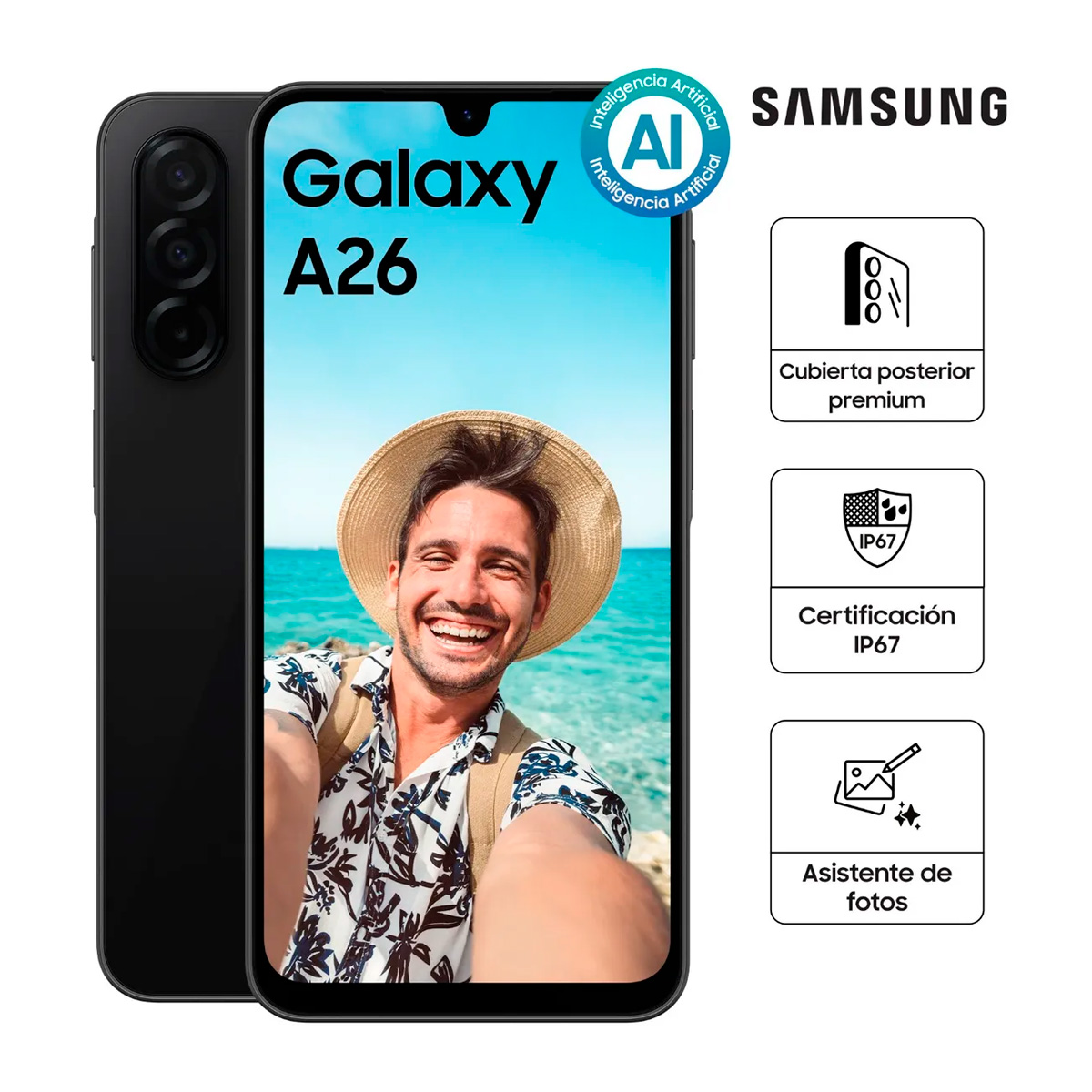 CELULAR GALAXY A26 5G 8RAM 256GB - 1