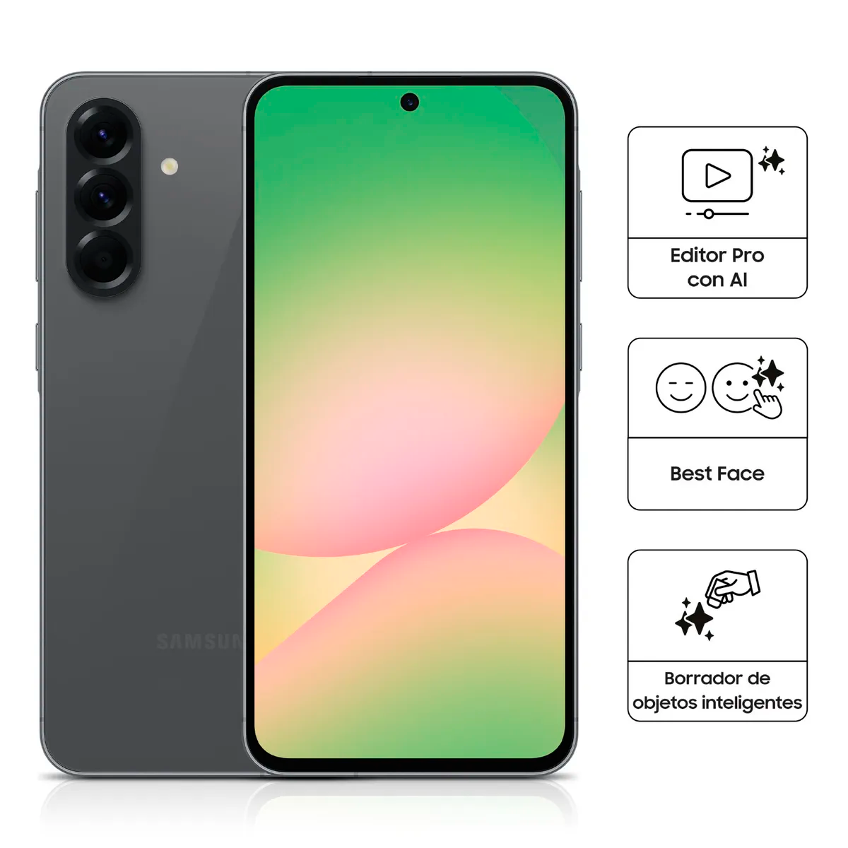 CELULAR GALAXY A56 5G 8RAM 256GB NEGRO - 2