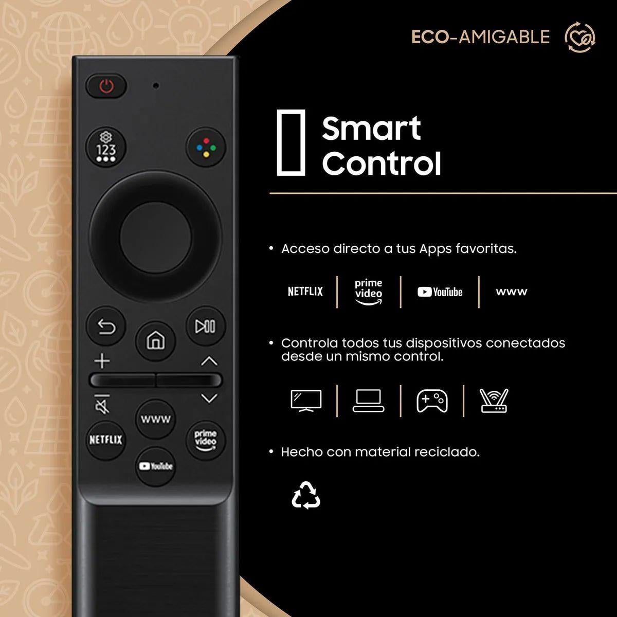 TELEVISOR SAMSUNG 65' SMART CRYSTAL UHD 4K 65U8000FG - 4