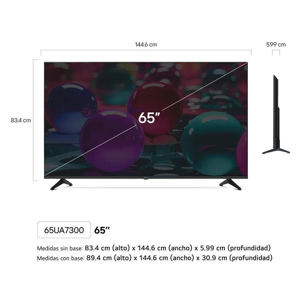 TELEVISOR LG 65' SMART UHD 4K THINQ AI 65UA7300PSB + CONTROL MAGIC MR25GA - 2