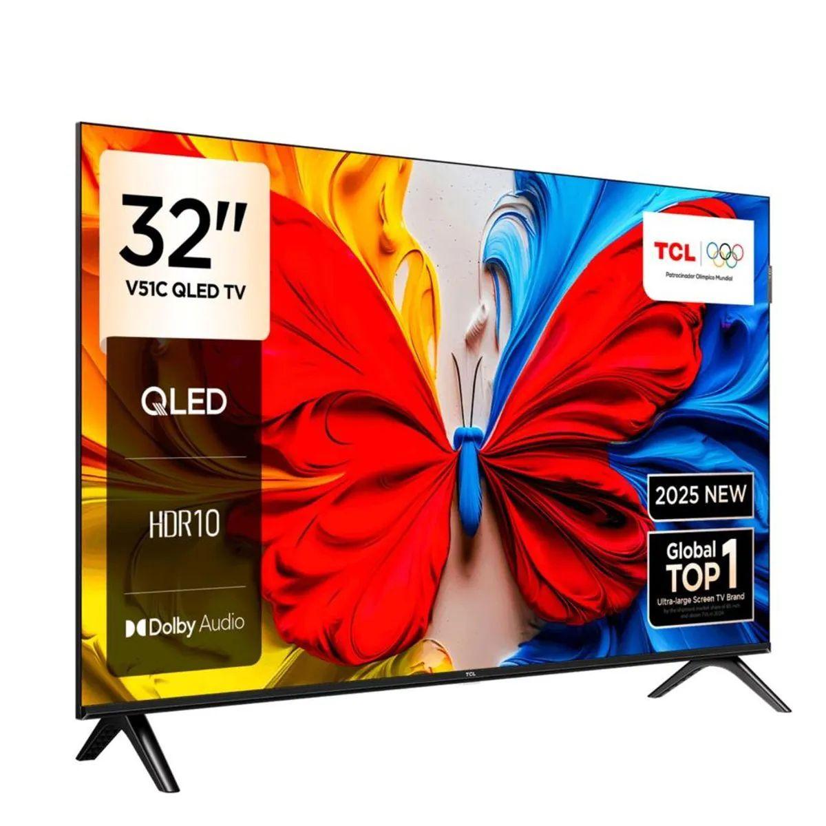 TELEVISOR TCL QLED 32' FULL HD SMART GOOGLE TV 32S5K - 2